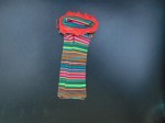 striped knit dress belt b